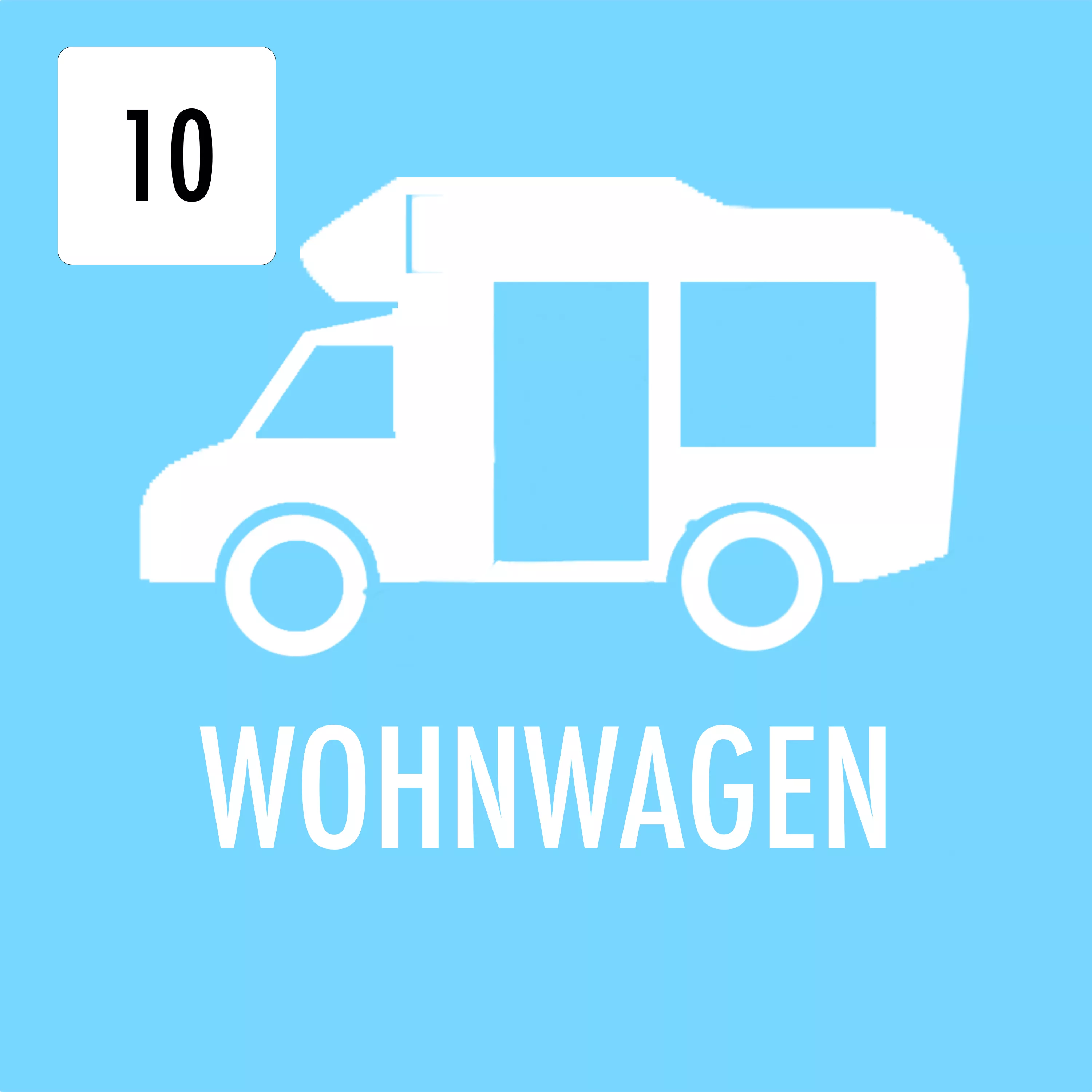 Cover Wohnwagen-Motoren-Geräusch zum Einschlafen