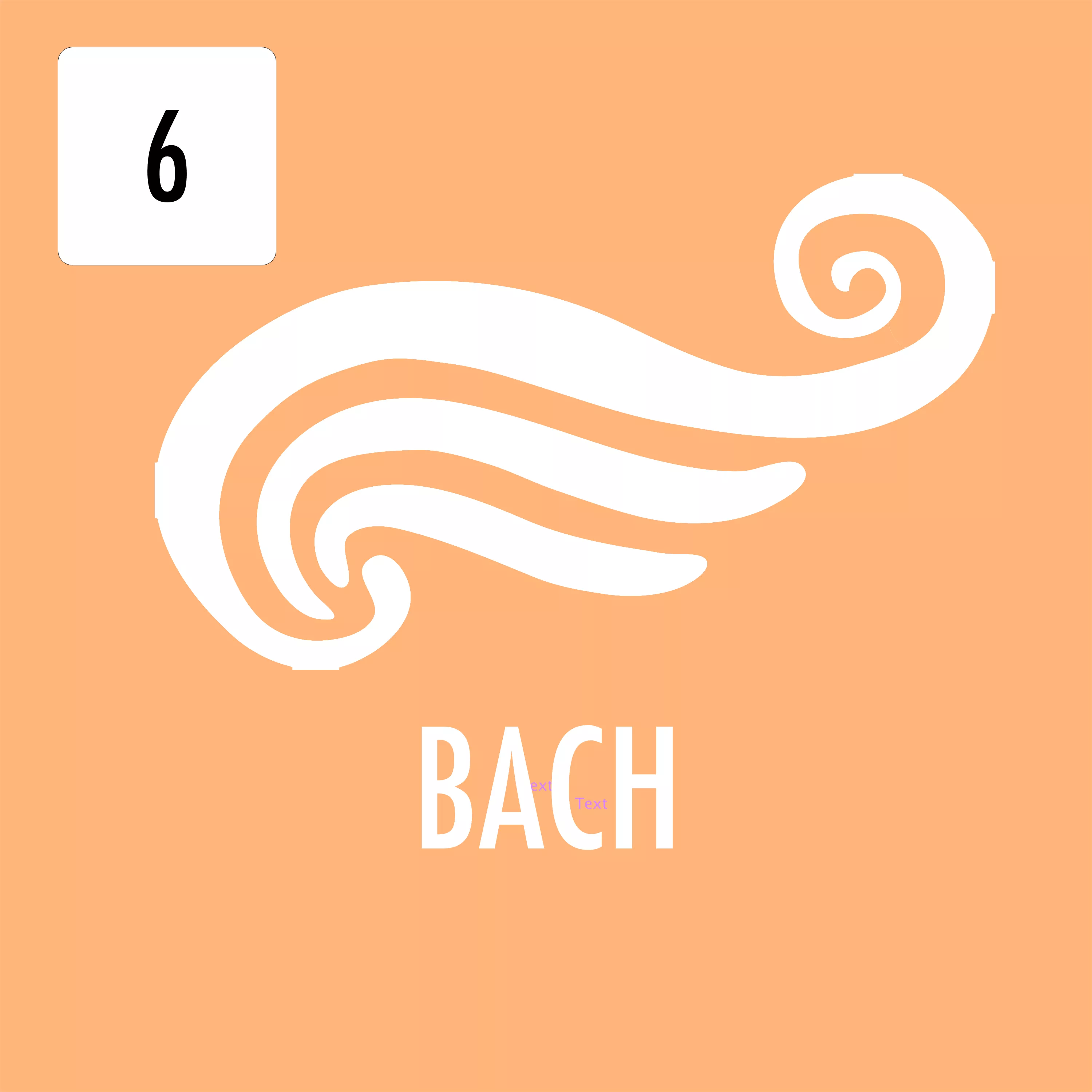 Cover Bach-GerÃ¤usch zum Einschlafen