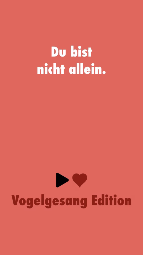 Cover des Shorts. Teile das Short Vögel bei YouTube, Insta oder TikTok