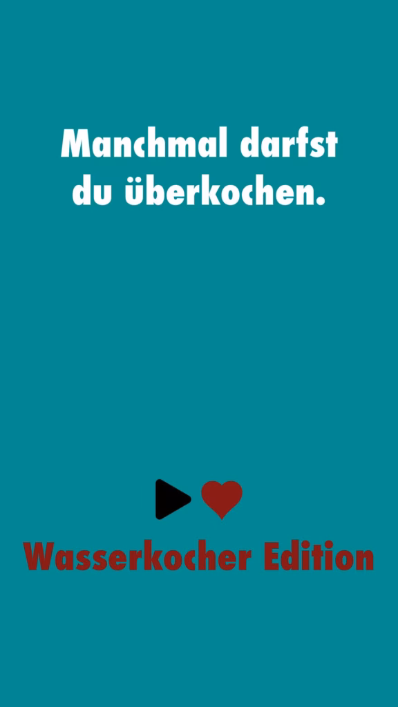 Cover des Shorts. Teile das Short Wasserkocher bei YouTube, Insta oder TikTok